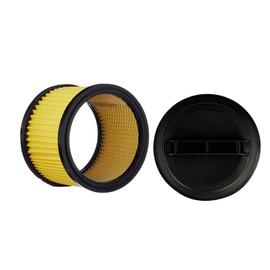 1 PACK Amigriki yellow A32RF03N Replacement Cartridge Vacuum HEPA filter Compatible with PWV201 RYO BI 18V Wet/Dry ONE+4.75 Gal Vacuum Filter with Cap accessory