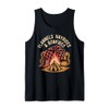 Flannels Hayrides Bonfires Fall Rustic Fall Adventure Tank Top