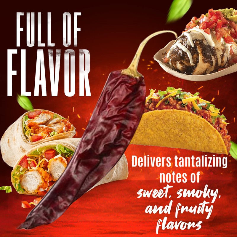 Fusion Select Guajillo Chiles Pepper - Natural and Premium -