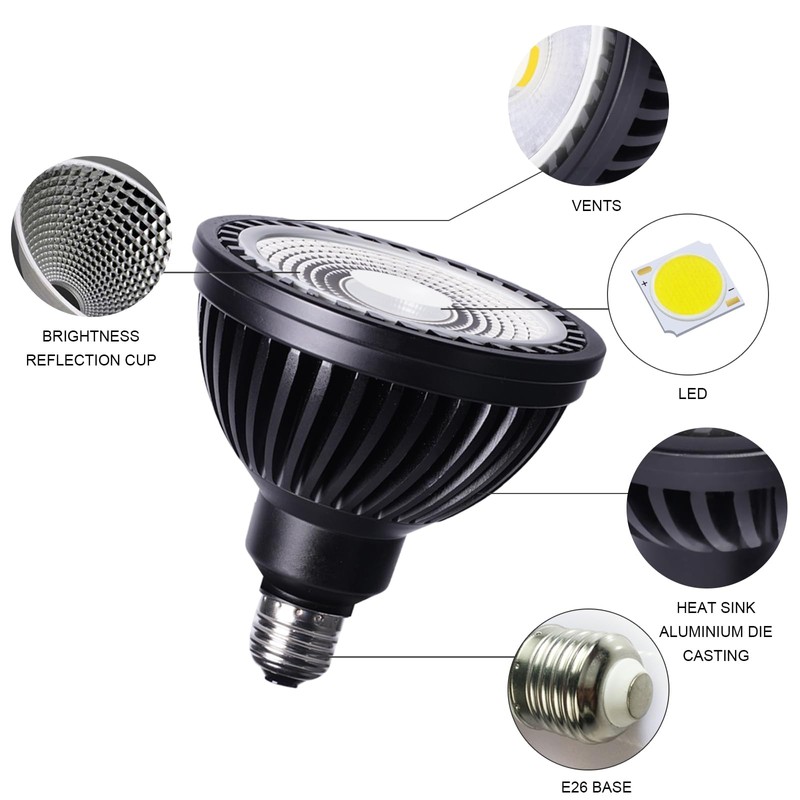 LED Pool Light Bulb,45W 120V 6000K Daylight White LED Pool