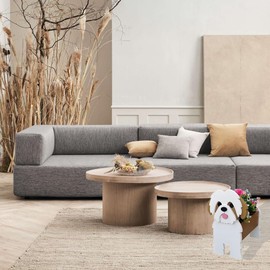 Shih tzu Planter,Dog Planter Plant Pots, Animal Shaped Planter Pot, Premium Garden Succulent Plant Pots Cute Dog Design, Storage Container Dog Planters for Outdoor Plants