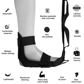 JAYEFO Sports Leg and Foot Stretcher For Plantar Fasciitis Relief For Men & Women Leg Heel Quads Hamstrings Calf Stretcher Strap Machine