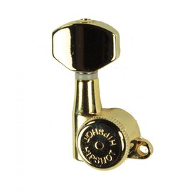 Hipshot Grip-Lock 3x3 Enclosed Locking Tuners - Gold