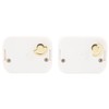 2pcs Music Box Musical Movement Wind Up Note DIY Exquisite