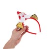 LIFKOME Christmas Santa Claus Style Headband Cute Novelty Hairband for