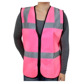 Safety Girl Women's Non-ANSI Pink Safety Vest 3XL