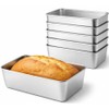 PUREZON Loaf Pan, 6 PCS, 8.6 x 5.6 Inch