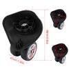 Dilwe Suitcase Wheel, Plastic Luggage Wheel PVC Luggage Replacement Uprade