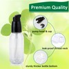 Apstaqeoo 6Pcs 50Ml Travel Bottles Plastic Pump Bottle Dispenser for