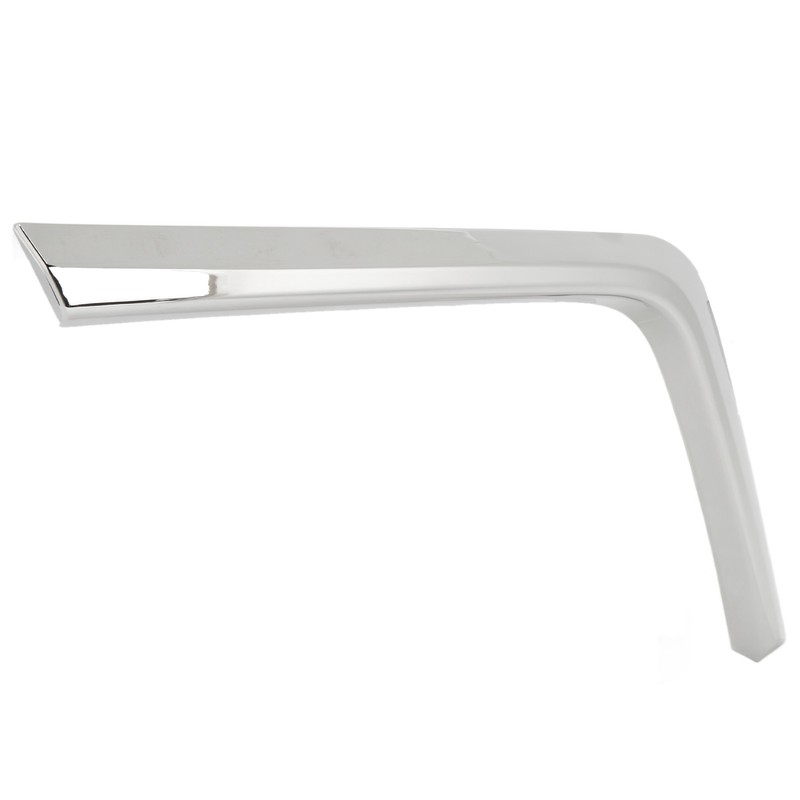 Front Bumper Lower Chrome Trim ABS Side Molding Strips Replacement
