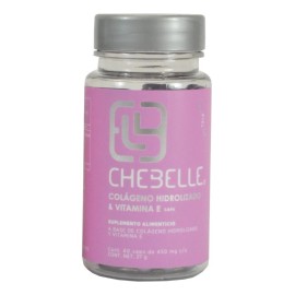 Chebelle Cápsulas De Colágeno Y Vitamina E Piel Uñas Pelo Fragancia Sin Fragancia