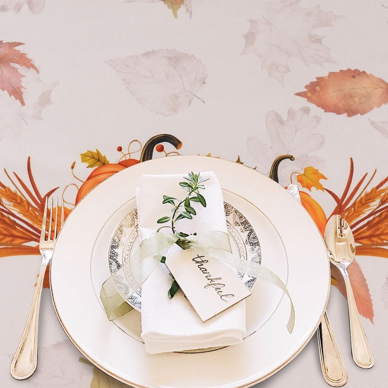 uwdfnwuif - Mantel de calabaza para otoño y cosecha de
