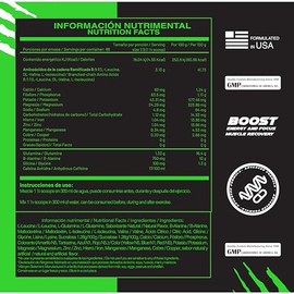 CONSTRICTOR AMINOACID 650 GR  SABOR MANGO  86 SERVICIOS (MORAS)                                                                                       