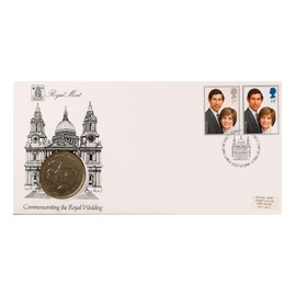 Goldhahn UK No 884-885 FDC First Day Letter Lady Diana Prince Charles Collectors Stamps