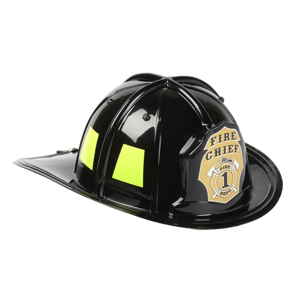 Aeromax Black Fire Chief Helmet