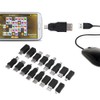 16PCS Multipurpose USB2.0 Adapter Converter USB Male to Female Micro