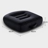 FAMKIT Car Booster Seat Portable Seat Cushion Heightening Height Boost