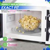 Microwave Plate Replacement 16 inch Fits WB49X10166 GE Microwave Turntable