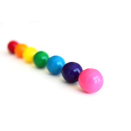 Sarah's Candy Factory Gumballs 10 Lbs in Jar - Gumballs Assorted 1 Inch Gumballs in Jar - 24 mm Gum Balls - 10 Lbs in Jar, Kosher and Gluten free