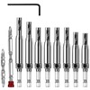 flintronic Hinge Drill, 11 Piece Centring Drill Set, Self-Centring Hinge