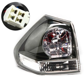 EnSyuSuMa 2004 2005 2006 2007 2008 2009Lexus RX330 Tail Lights Assembly Left Driver Side Taillights Halogen 815500E010 815600E010 LX2801118 (Left Driver Side Taillights)