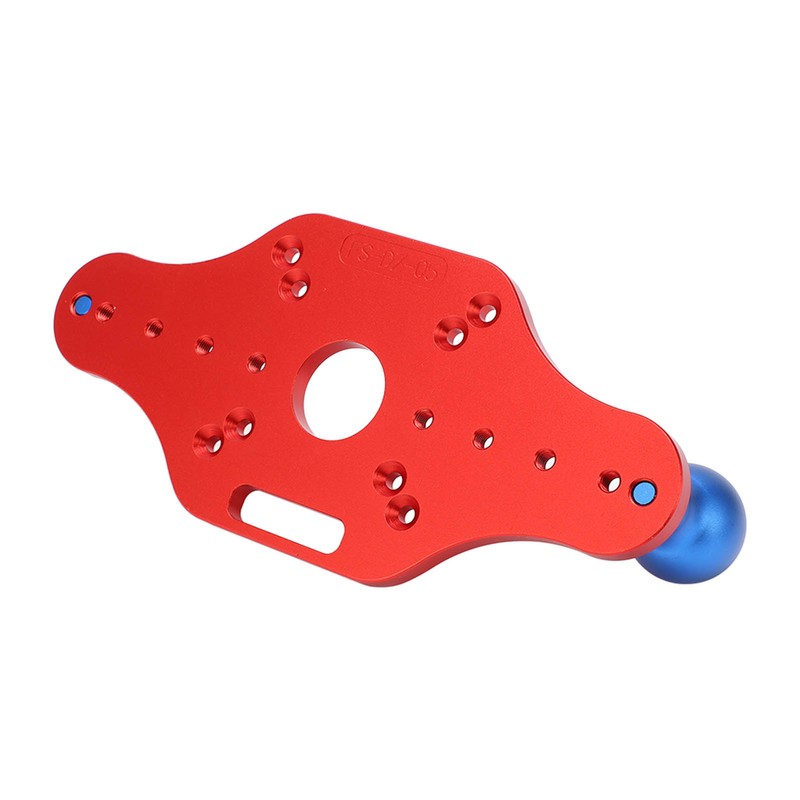 Trimming Machine Bottom Plate Woodworking Slotting Chamfering Milling Hole Punch