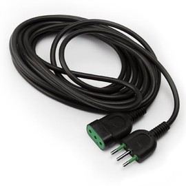 Ekon Linear Extension 5 Metres Italian Socket 10A Italian Plug Made in Italy 1400W Black