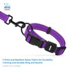 Best Pet Supplies Reflective Dog Collar with Adjustable Length, Heavy-Duty