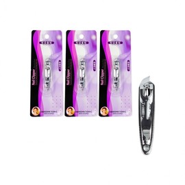 0067 3-Piece Nail Clipper & Edge Trimmer Set Nail Art