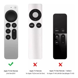 Pacal Funda Silicon Del Control Remoto Para Apple Tv 4k 2da Ge