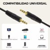 Maíz 3pz Cable Auxiliar Conector Jack 3.5mm Estereo Audio Sonido