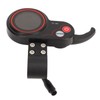 Fockety Acelerador de Pulgar Eléctrico con Pantalla LCD, Conector Impermeable