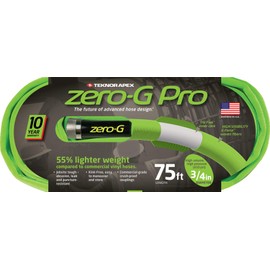 zero-G 4300-75, zeroG, Pro Garden Hose, 3/4" x 75', Green