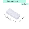 10 Pack Vacuum Storage Bags Sealing Clip Reusable Zipper Labor