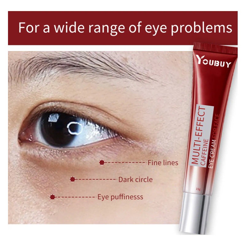 ** Crema De Ojos De Café Hidratante E Hidratante