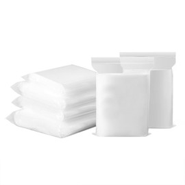 Resealable Storage Bags with Zipper Lock, 100 Pack, Clear, Multiple Sizes (20X30cm)