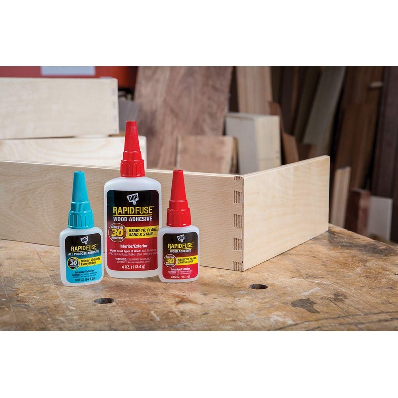 DAP 7079800155 00155 0.85 oz Rapid Fuse Fast Curing All