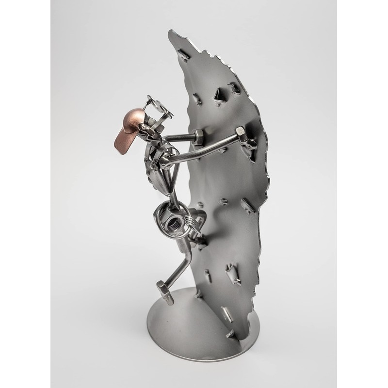 STEEMO Screw Man Bouldering Climbing Gift Metal Decoration 12 x