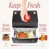 BEAUTY GOODIES - Modern Stylish Insulated Lunch Bag - Large