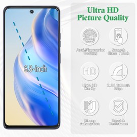 Pokolan 3 Pack Screen Protector for Motorola Moto G Power 5G (2025) Tempered Glass, 9H Hardness, Anti Scratch, Bubble Free, Easy to install