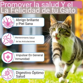 Colágeno Para Gato Salud Articular Digestiva Piel, Vitaminas                                                                                          