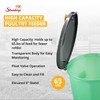 Stromberg's High Capacity Silo Poultry Feeder, 65 lb, Translucent Body,
