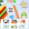 iImagine Vinyl 12'' x 42Ft Glossy Orange Permanent Vinyl Roll
