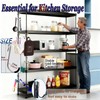 Crhexpva 20 Pack Wire Shelf Hooks, Hanging for Metal or