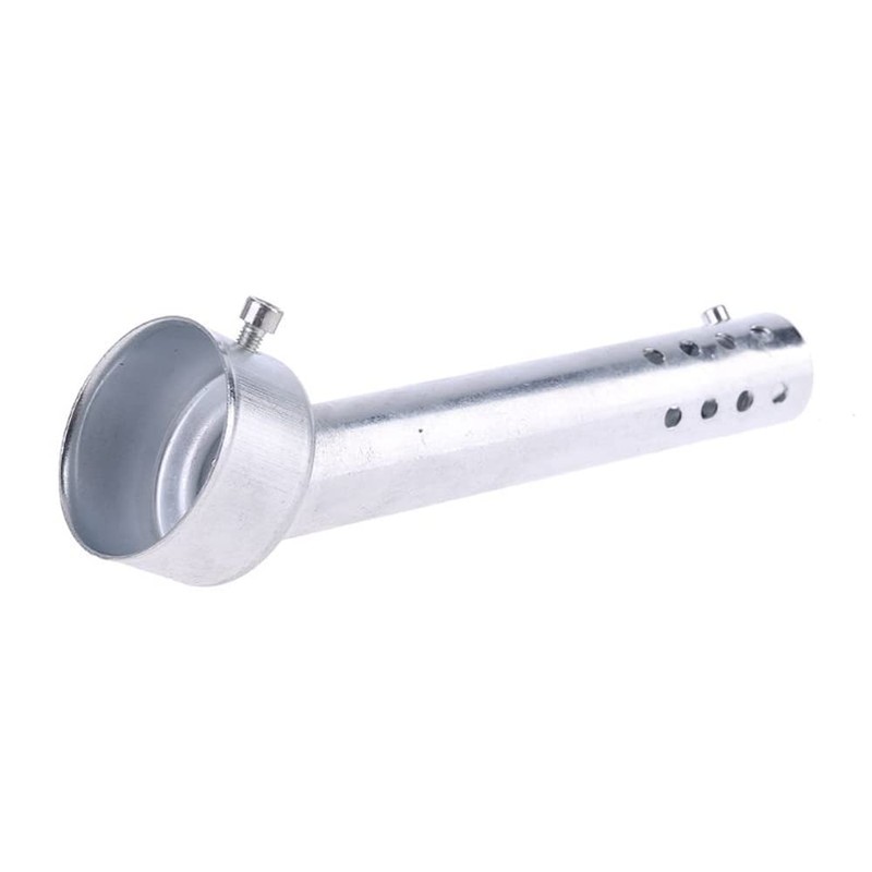 Riloer Universal Motorcycle Muffler Exhaust Silencer Universal Adjustable 48 mm
