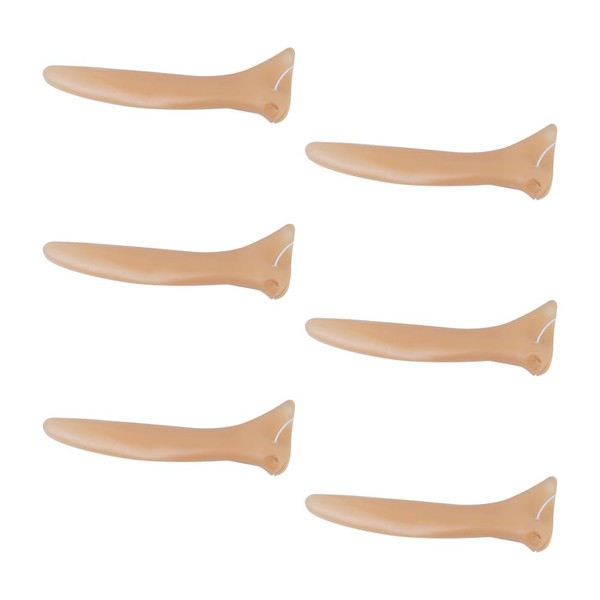 Laroal 6 Pinocchio Nose Props - Long Latex Nose Decoration