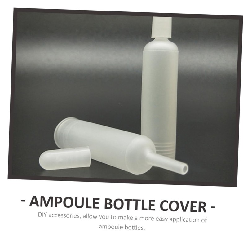 FOMIYES 25pcs Ampoule Bottle Drop Covers for Women Skincare Hyaluronic