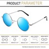 Joopin Women’s Men’s Vintage Round Sunglasses – Retro Lennon Circle