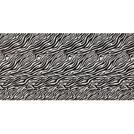 Fadeless Bulletin Board Paper, Fade-Resistant Paper for Classroom Decor, 48” x 12’, Zebra, 1 Roll