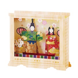 Sanrio 718921 Message Card, Hinamatsuri, Tachibina, Case Included, JHN 5-5